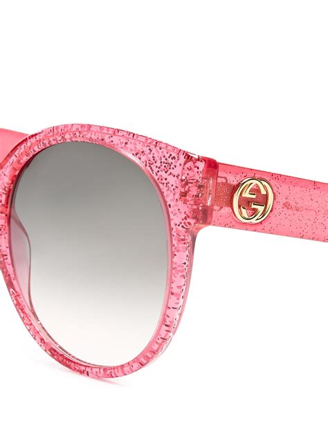 gucci pink sparkly sunglasses|pink gucci sunglasses for women.